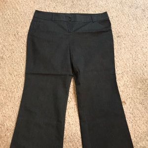 New York & Company gray slacks size 14